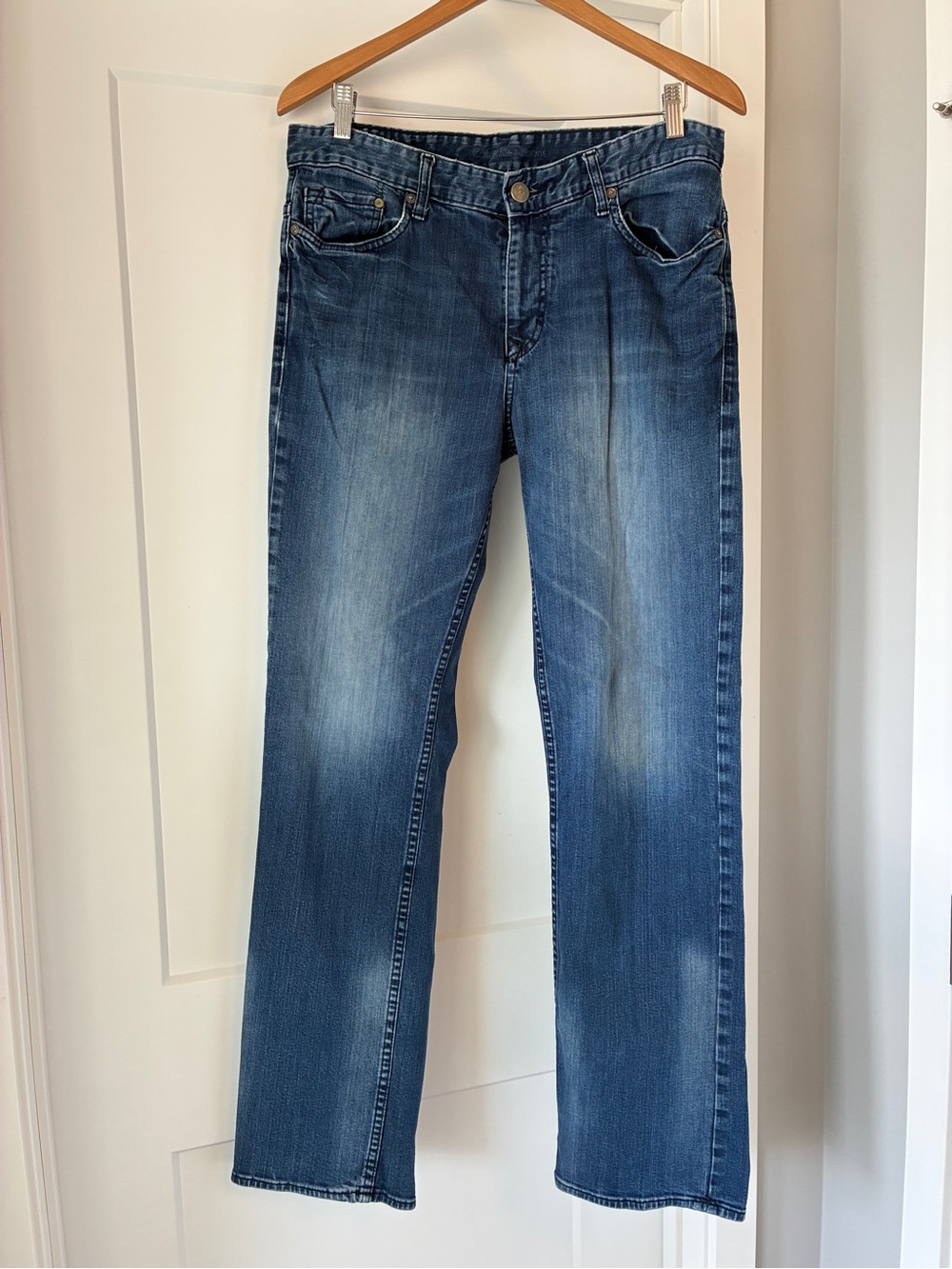 Calvin Klein Jeans Straight-Leg Jeans